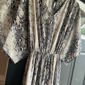 Pixi & Ivy Snakeskin Jumpsuit